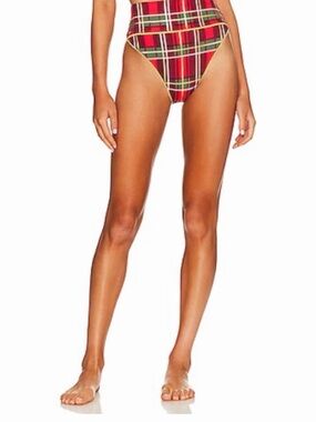 Beach Riot Highway Bottom in Holiday Plaid by Revolve, XS